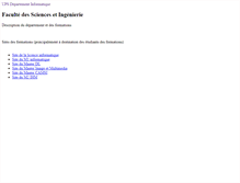 Tablet Screenshot of deptinfo.fr